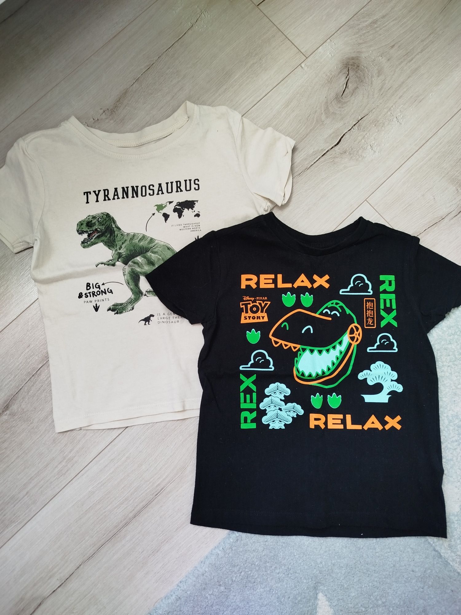 Koszulki 98 cm dinozaury
