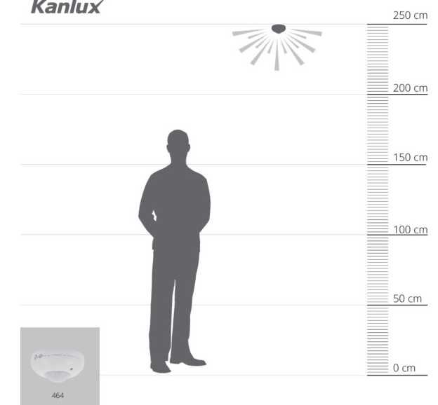 Kanlux Czujnik ruchu PIR ZONA JQ ZONA JQ-37-W