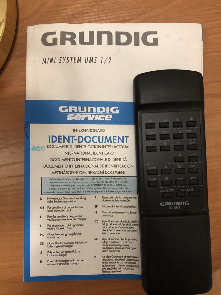 Grundig mini system ums 1/2