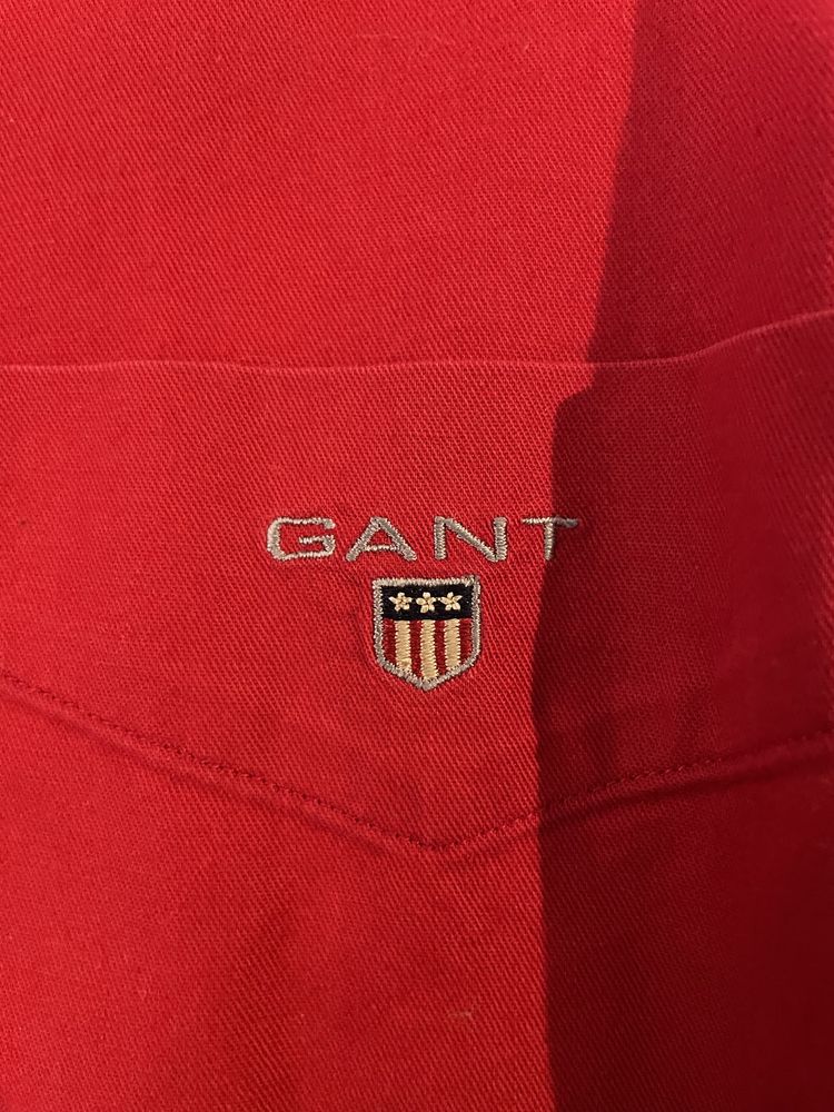 Camisa vermelha Gant