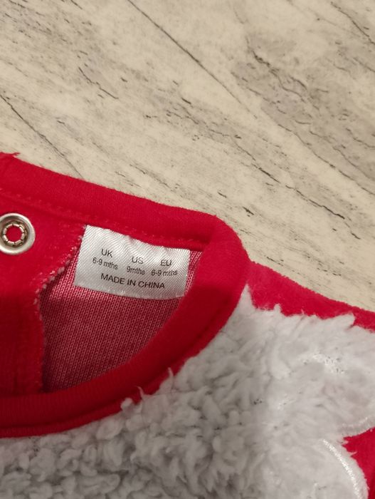 Strój Mikołaja Mikołaj przebranie body pajac pajacyk