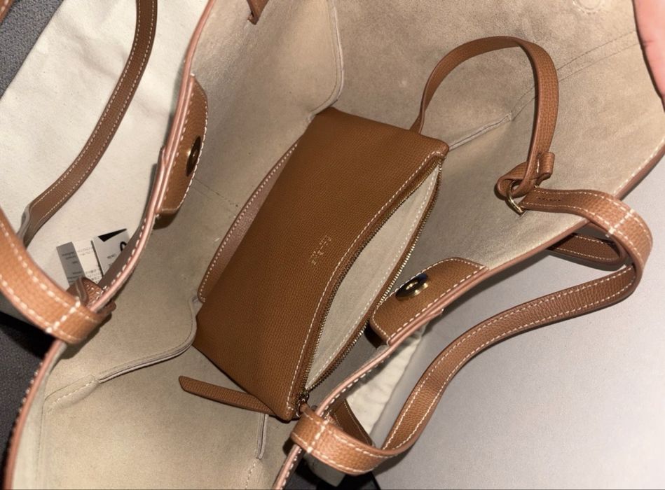 Torebka Polené Cme Mini Camel