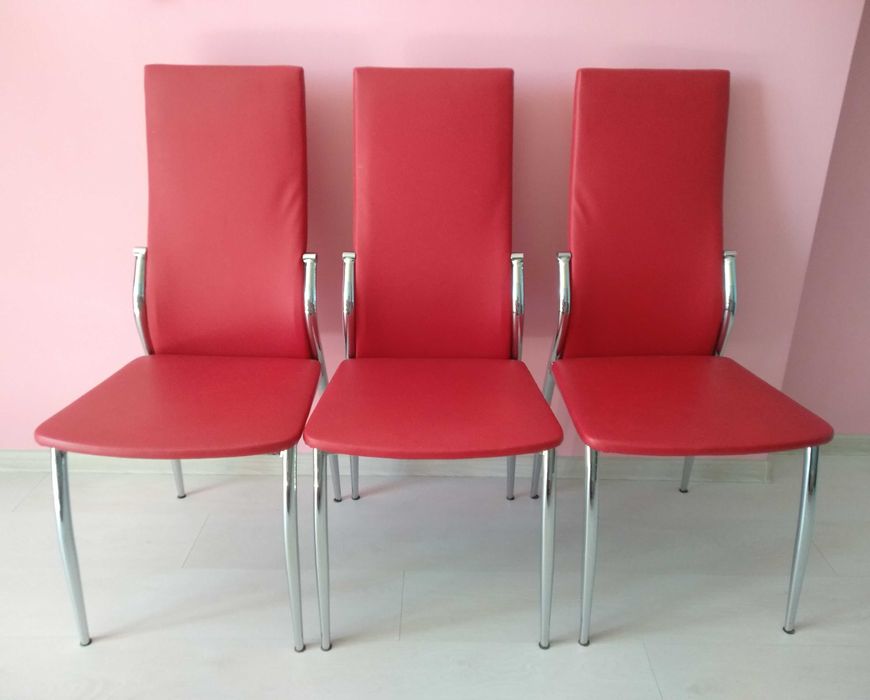 Стул Martin Chrome V-27, стільчик, табурет, стул для кухні, для бара.