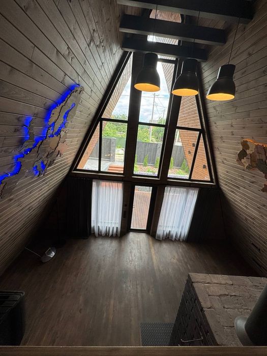 Еко-дім A-FRAME в Бучі - авторський проект з дизайнерським ремонтом!