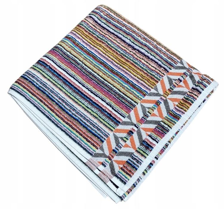 Zwoltex Ręcznik Peru Bawełna Egipska 70X140 Brązowe Paski