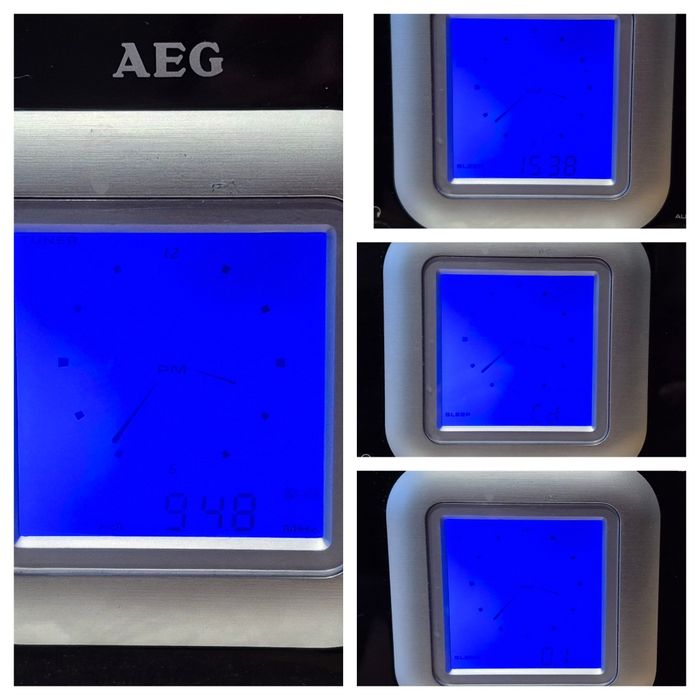 Radio budzik AEG SRC4325 Sprawny