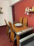 Szklany stół 160x90 plus 4 krzesła