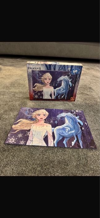 3 puzzles + 1 jogo 4-8 anos