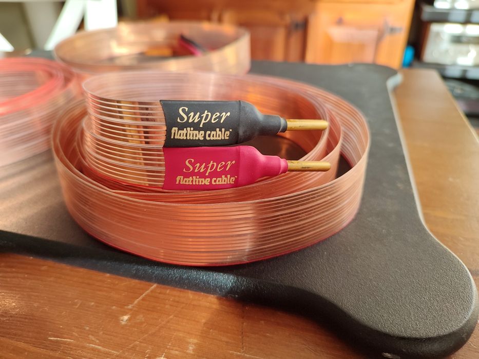 Nordost Super Flatline Gold Cabos de Coluna Hi-Fi 2x2.5M