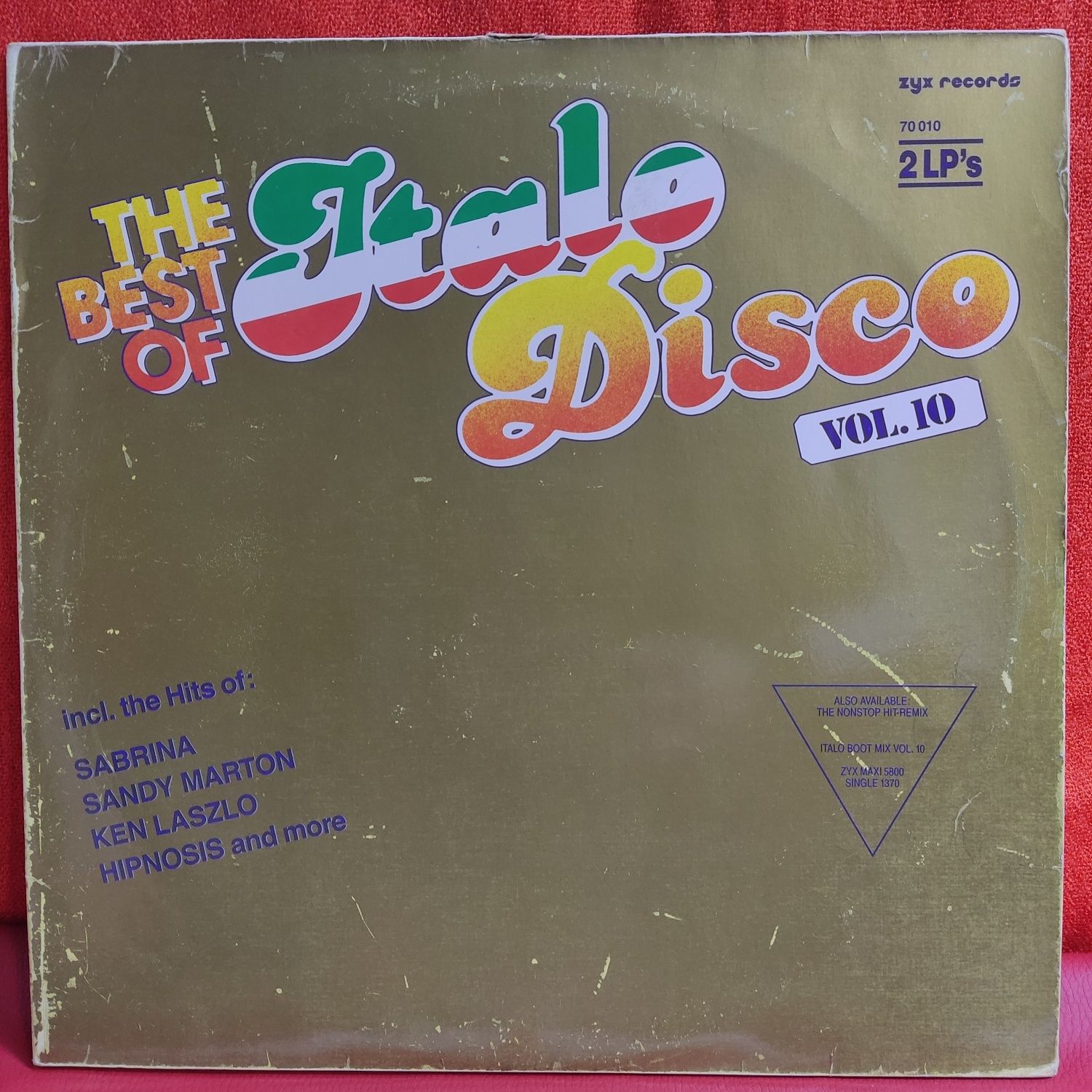 The Best Of Italo-Disco Vol.10 2LP.1988.Germany.