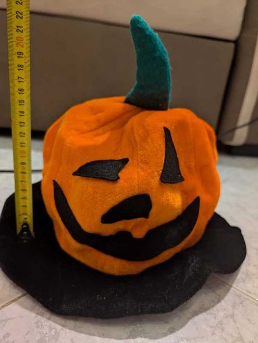 Chapéu de uma abóbora para o halloween / dia das bruxas