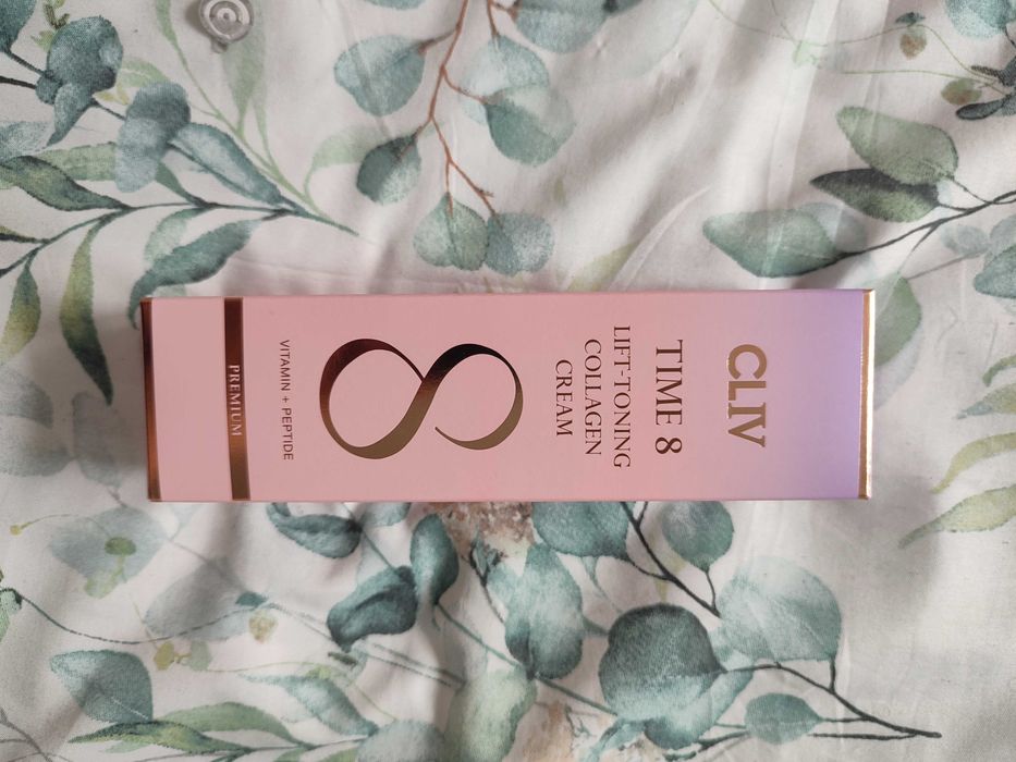 Nowy krem Cliv Fine 8 lift toning collagen cream koreańska pielegancja