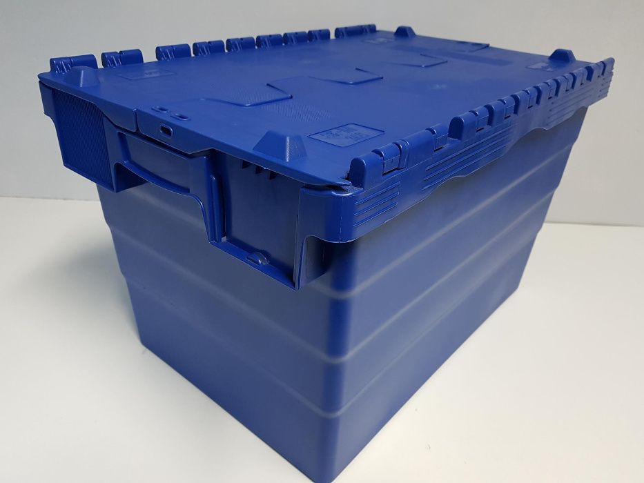 Pojemnik Transportowy Kurierski Magazynowy Skrzynka Kosz-60x40x32cm.