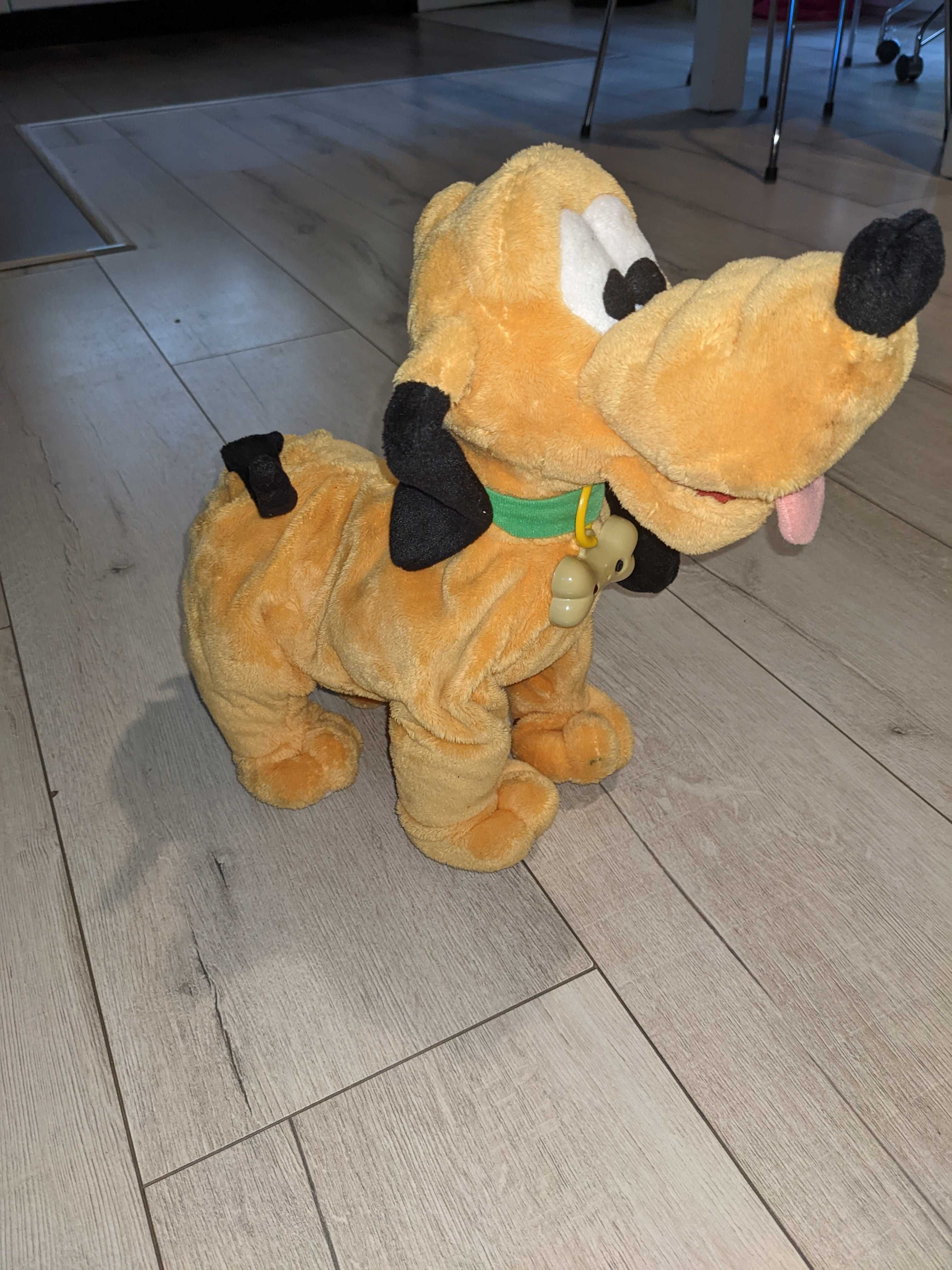 Pies Piesek Pluto Interaktywny chodzący uszkodzony