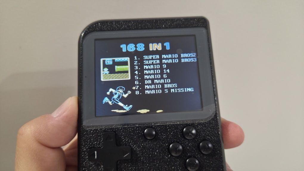 Mini konsola retro przenośna kieszonkowa Game Box gry retro