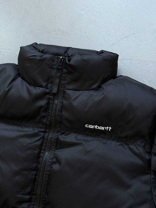 Мужской зимний пуховик Carhartt,Пуховик чорний Carhartt,Carhartt чорна