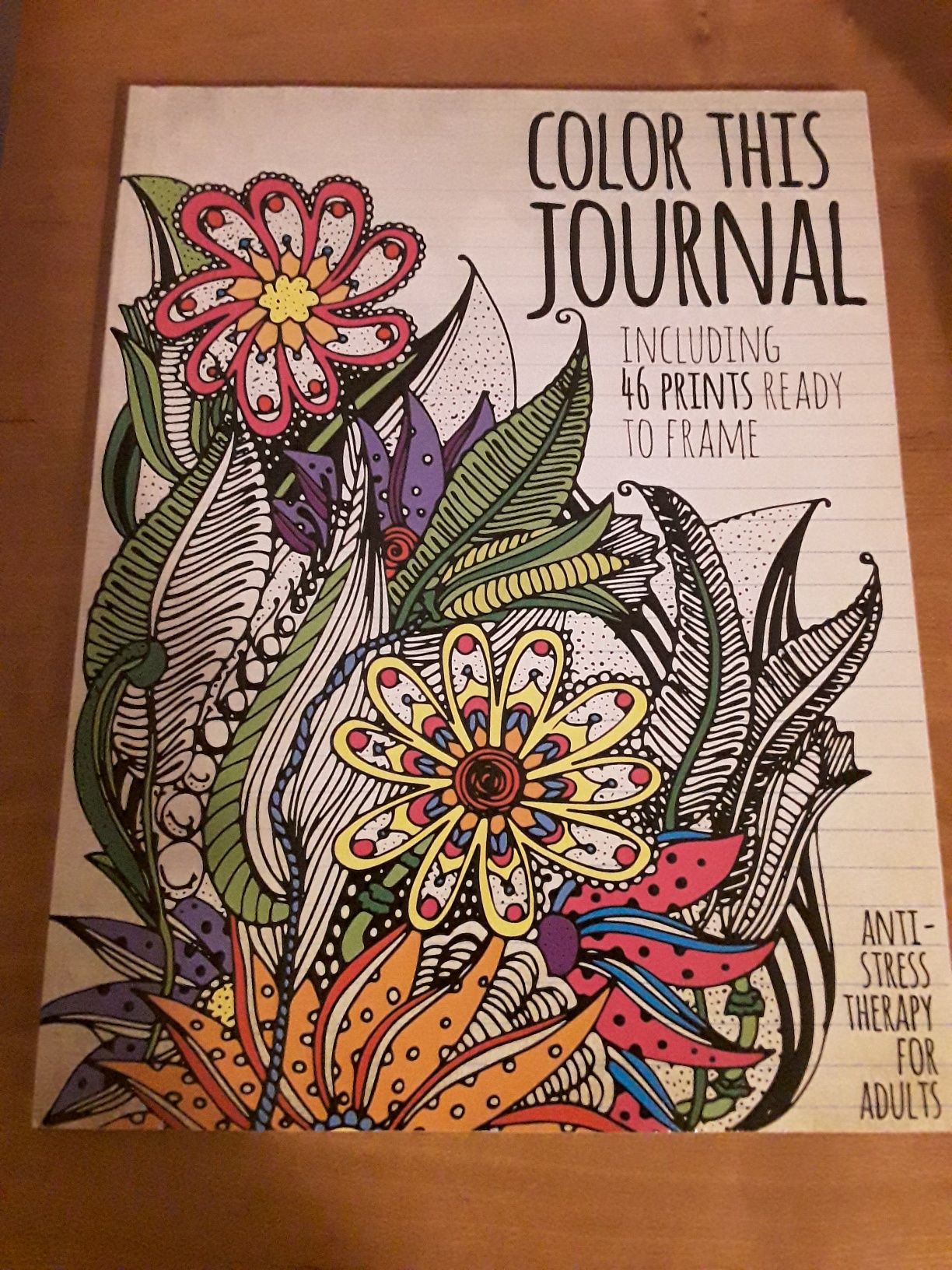 Color This Journal kolorowanka antystresowa tx maxx