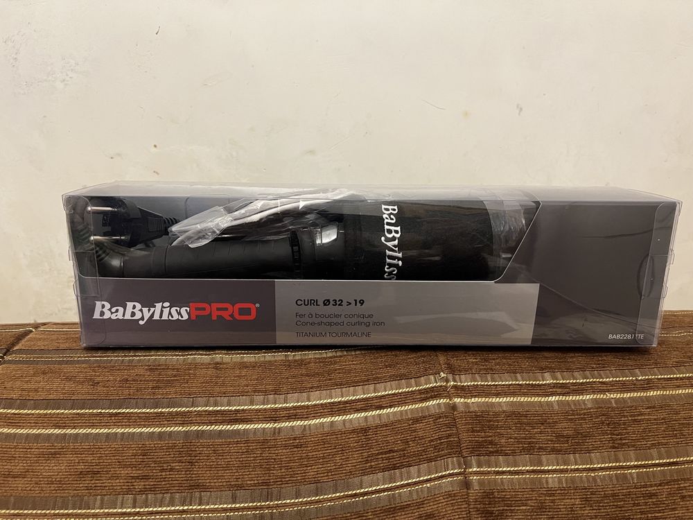 Конусная плойка локон BaByliss PRO BAB2281TTE 19-32 мм