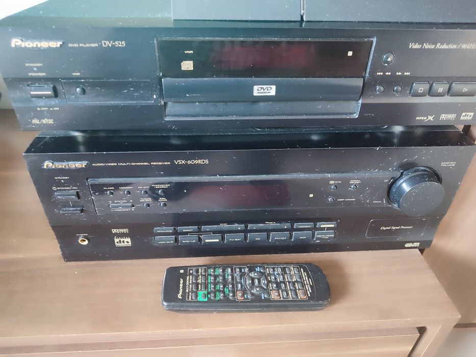 Kino domowe, amplituner pioneer sprawny, stan dobry