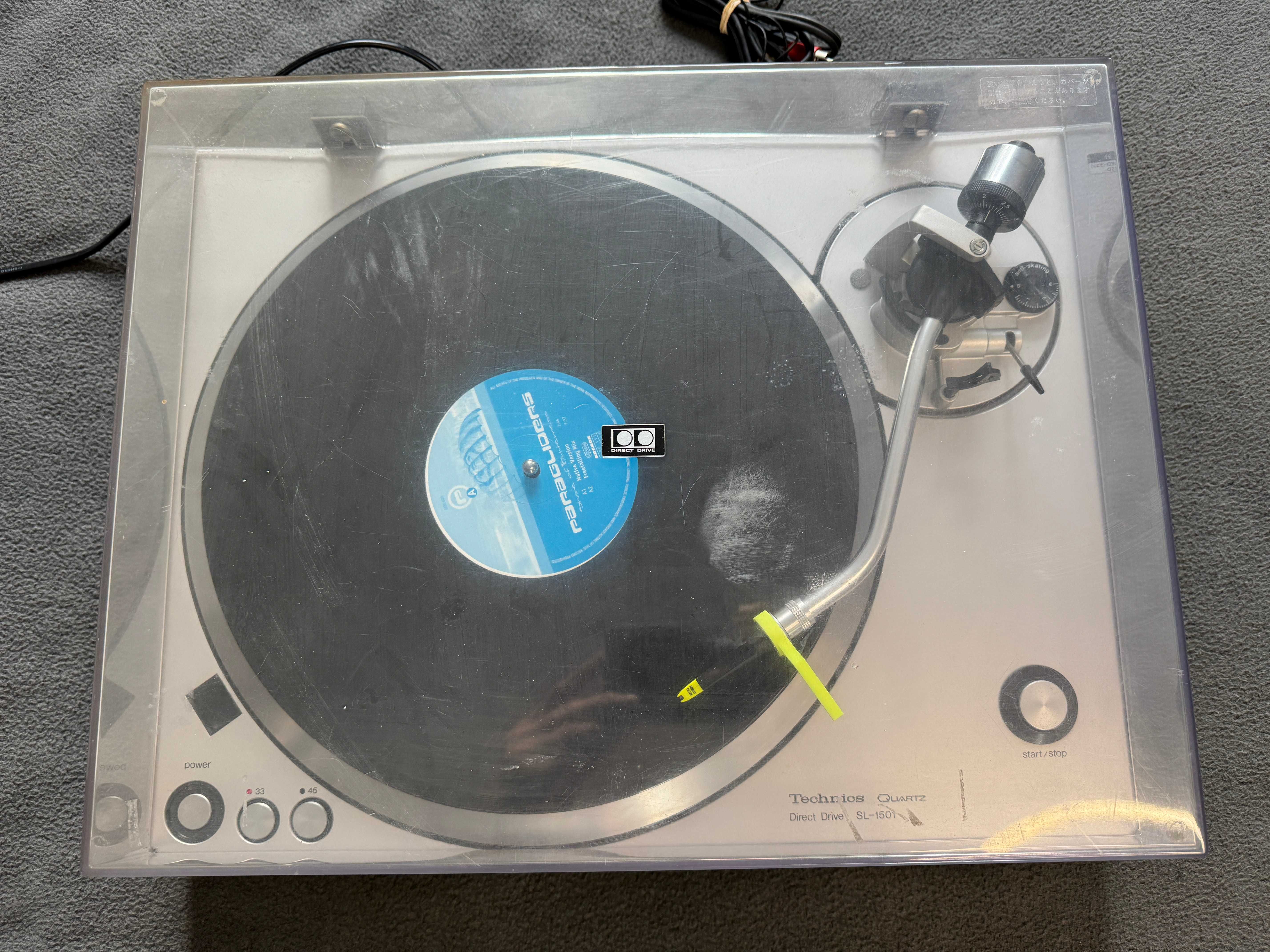 Gramofon Technics SL-1501 Quartz Direct Drive ramie jak sl-1210/1200