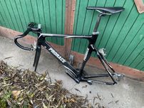 Karbonowy Rower Triathlonowy, rama karbonowa, campagnolo, shimano