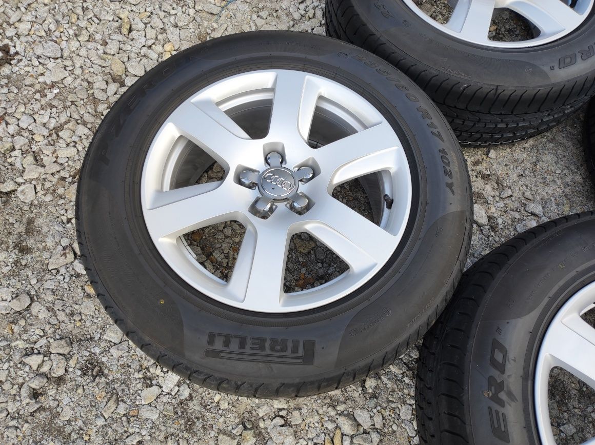 Koła letnie felgi 17 5x112 ET30 opony Pirelli 235/60R17 Audi A8 D4