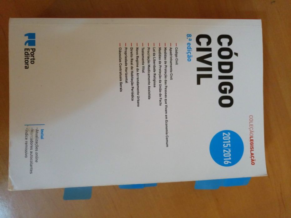 Constituição Portuguesa e Código Civil