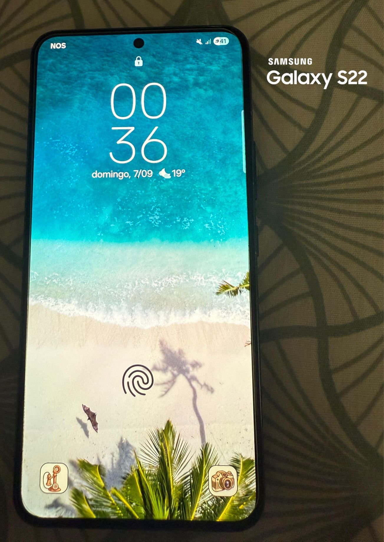 Samsung Galaxy S22 como novo com garantia até Agosto 2027