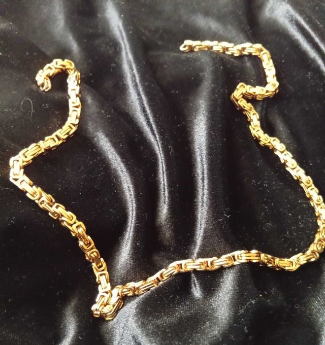 Złoty łańcuszek,splot królewski