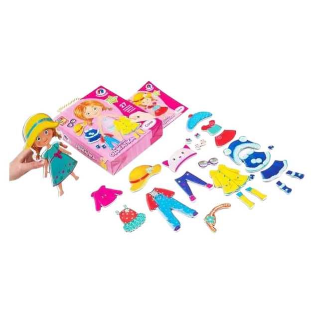 Магнітна гра-одягалка-одягалка Vladi Toys Соня 28 деталей