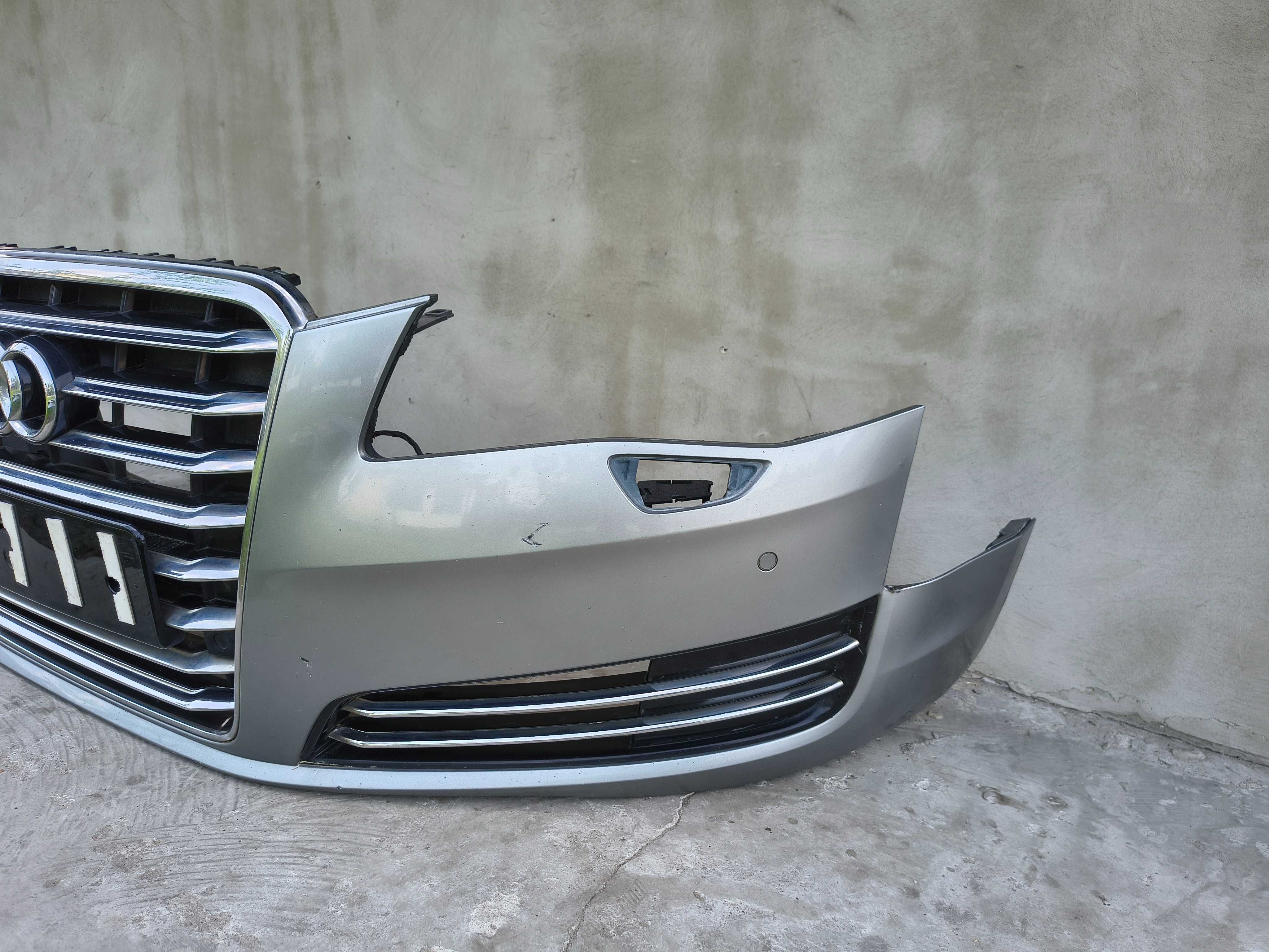 Audi A8 D4 zderzak przód przedni LY7G