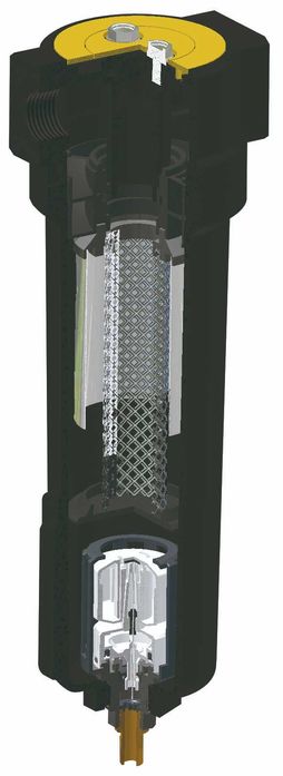 Циклонный сепаратор влагоотделитель компрессора 1500-2500 л/мин