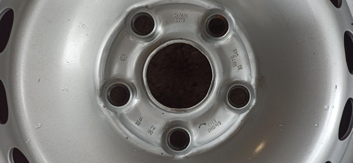 Диски 5 112 R15 VW Golf 5,6 Touran Caddy Skoda Octavia A5,A7