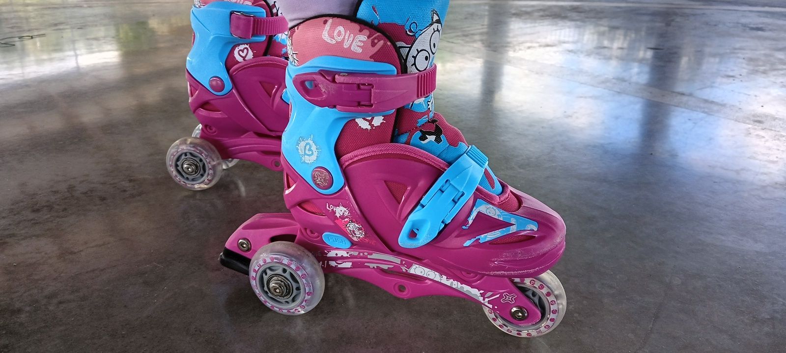 Patins em linha para criança