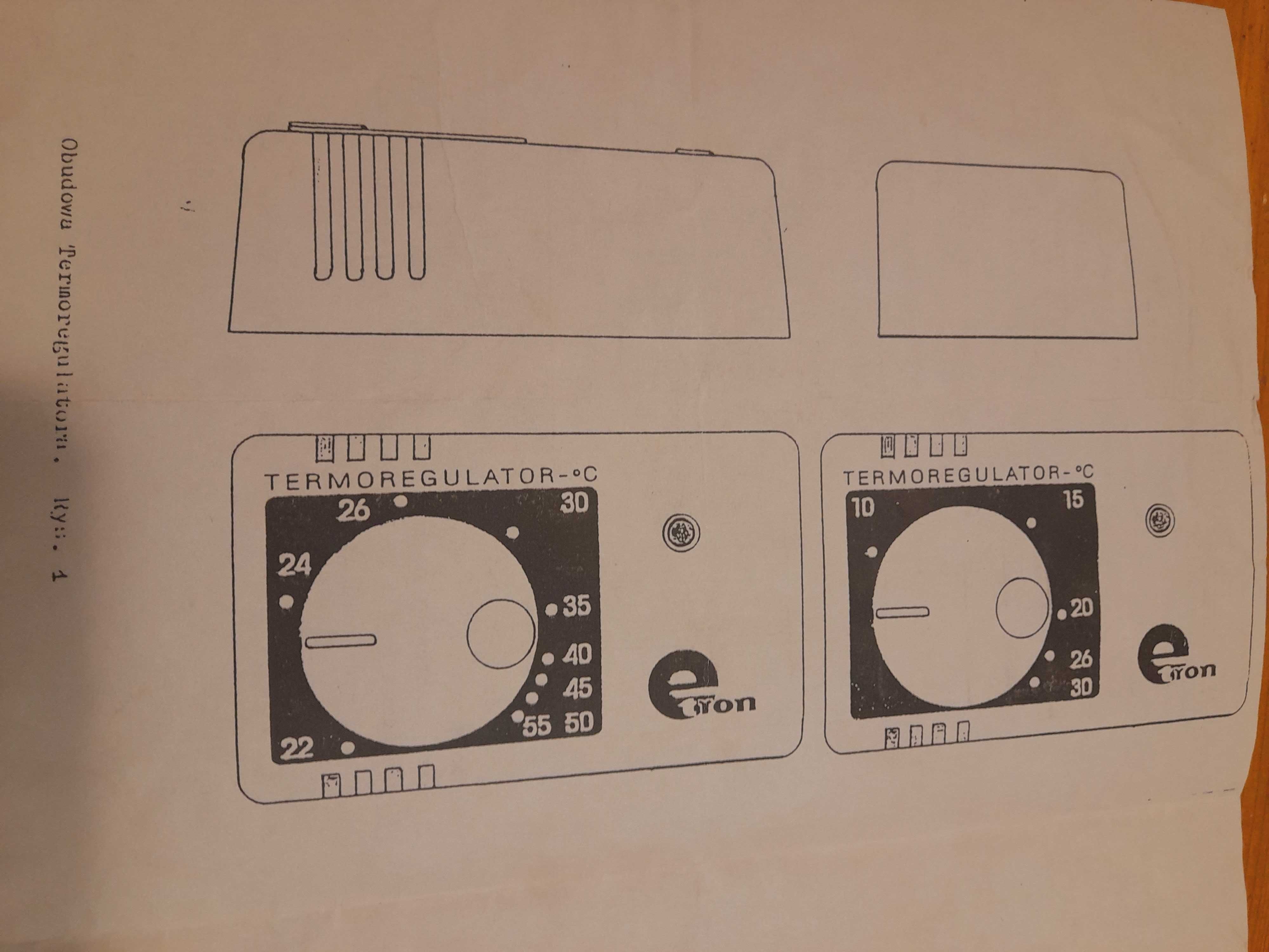 2 x Termoregulator TP-1 Etron, 16A