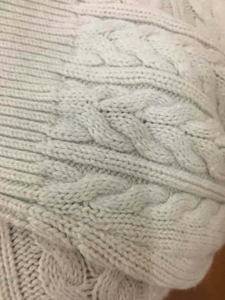 Ciepły Sweter wełniany damski H&M