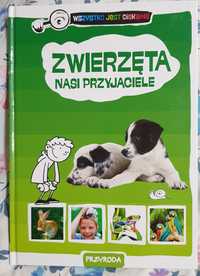 Książka "Zwierzęta nasi przyjaciele" z serii Przyroda - dla dzieci