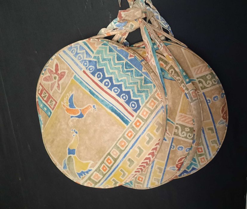 Cadeiras em Bambu para Mesa de Refeições com apoio de braços, robustas