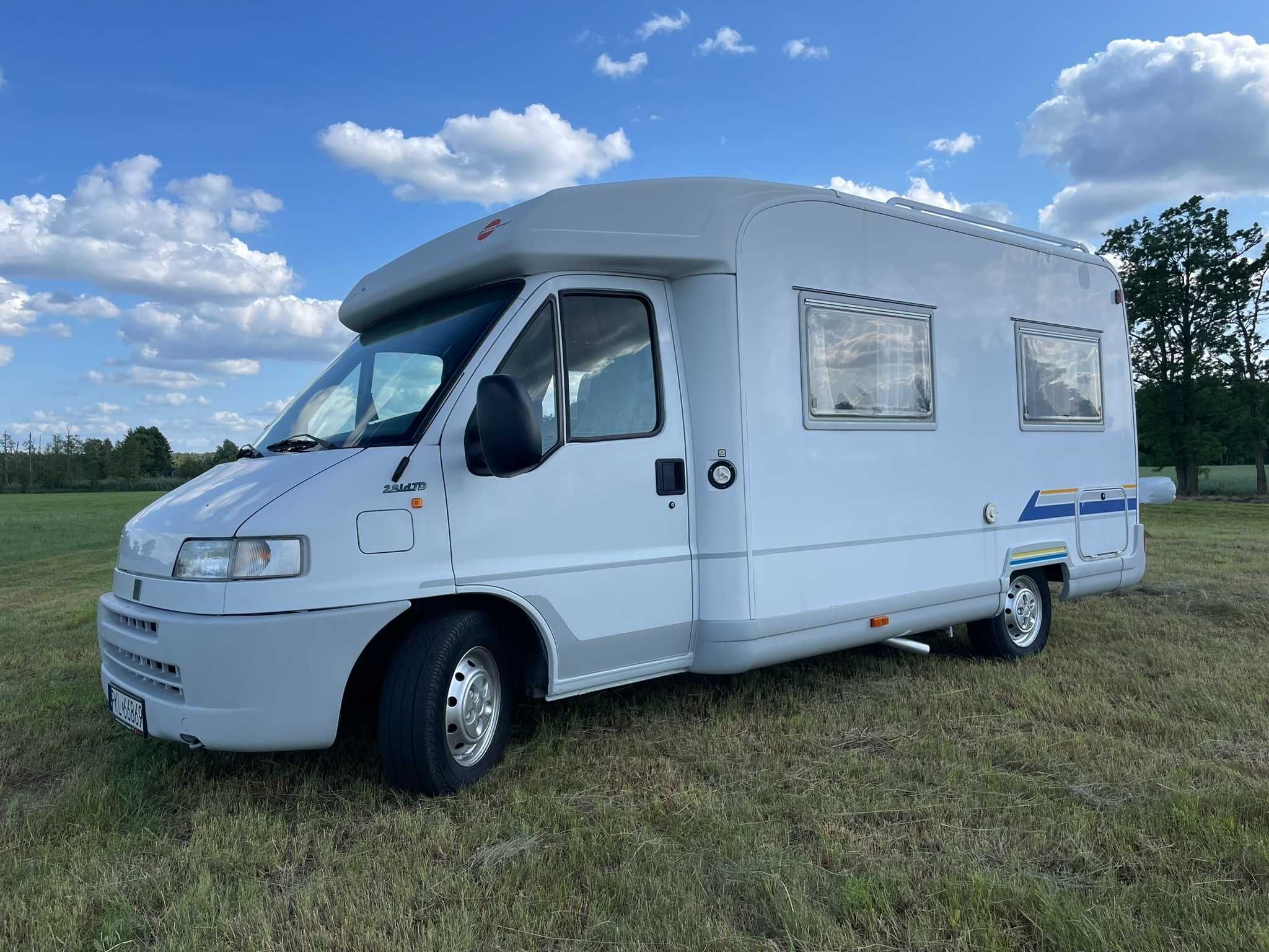 Wynajem Kamper Fiat Ducato Burstner Harmony 2,8 JTD 6 osób!