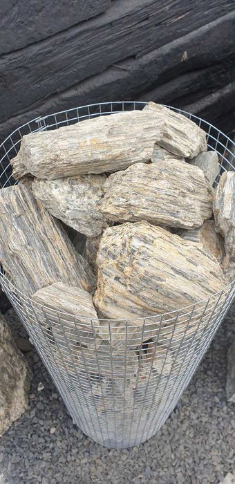 Kamień gabionowy kora 63 MM gabion ogrodzenia kamień do ogrodzeń