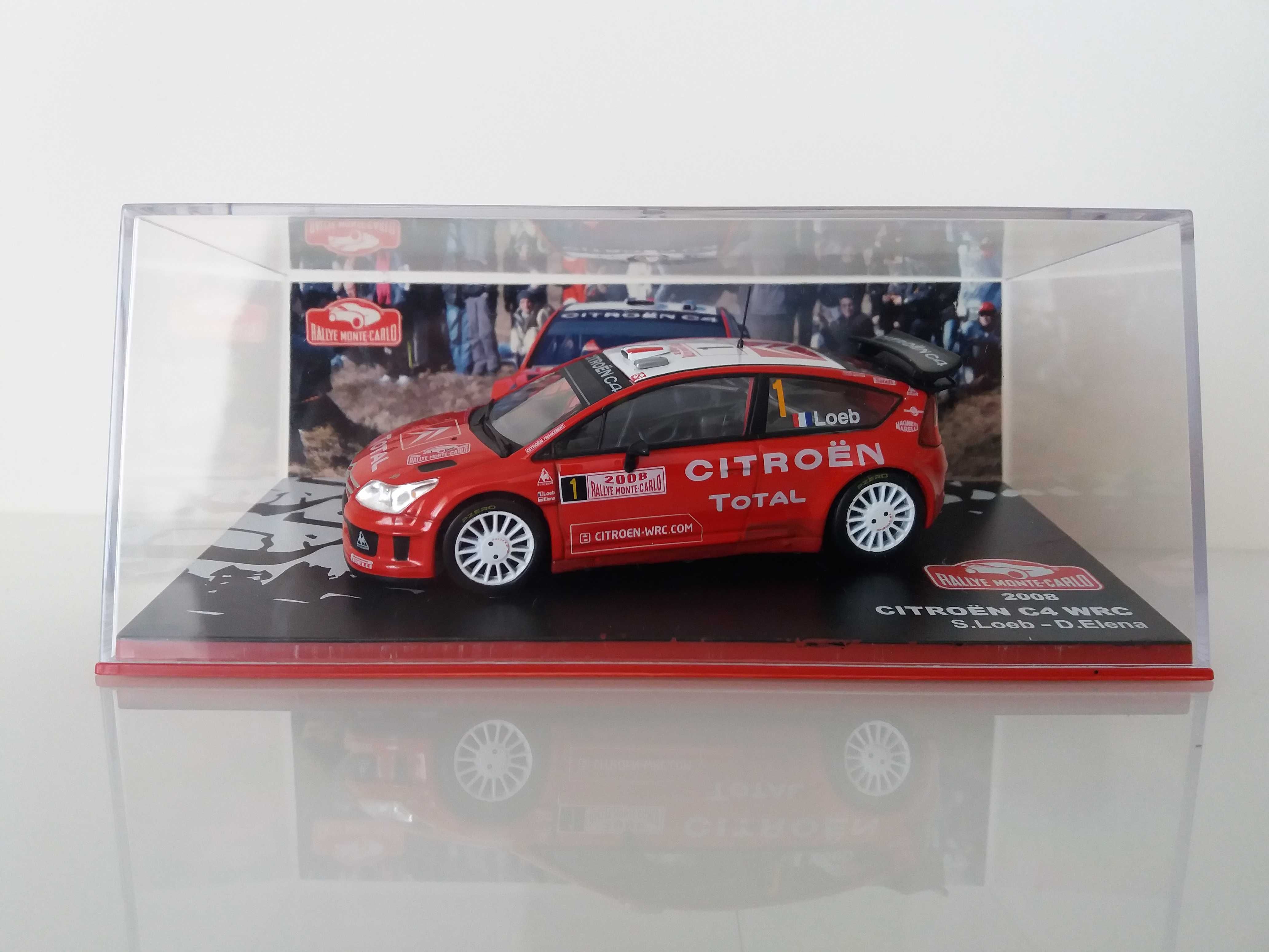 Miniatura LOEB - Rally Monte Carlo 1/43