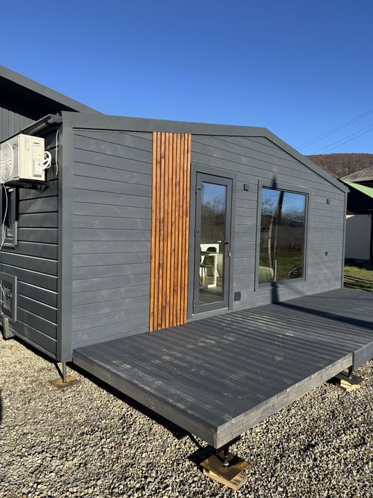 Модульний дерев’яний будинок 7×3 м