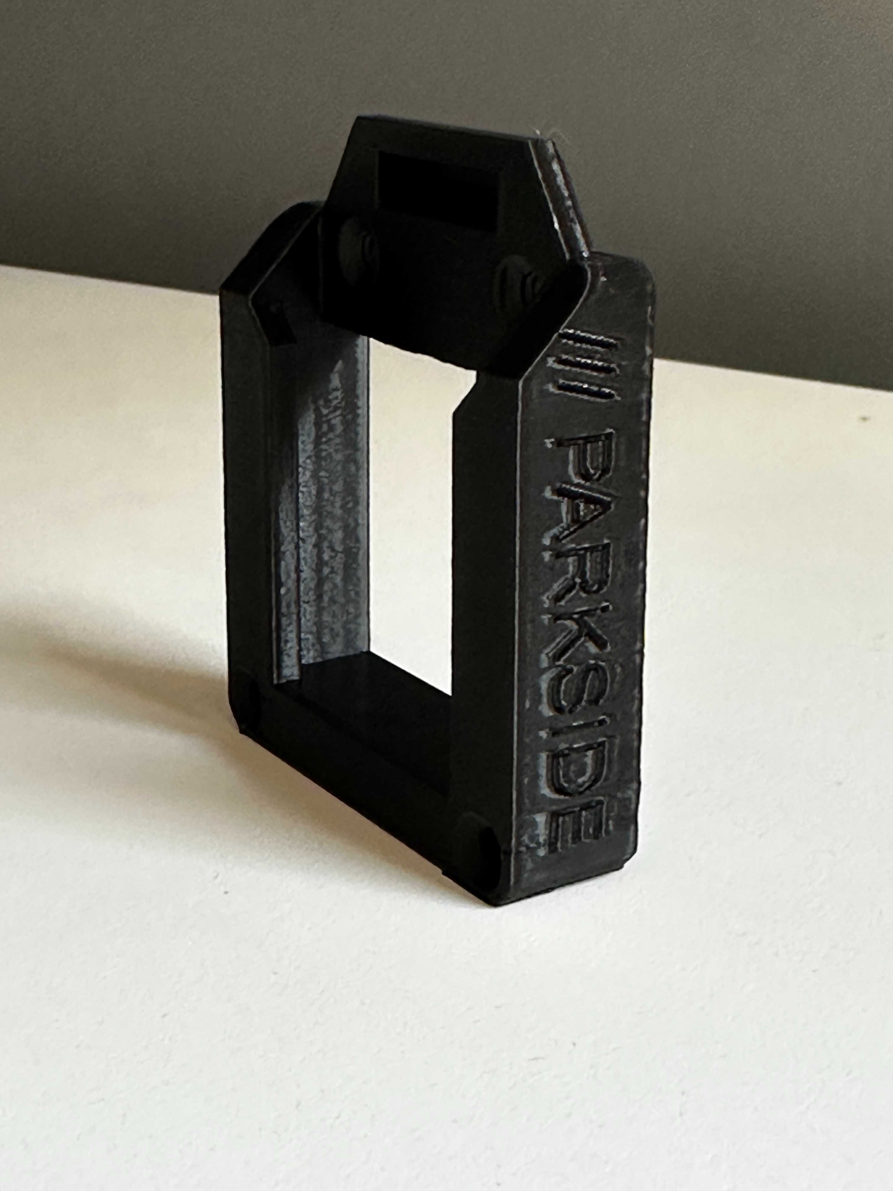 Uchwyt na baterie Parkside druk 3D