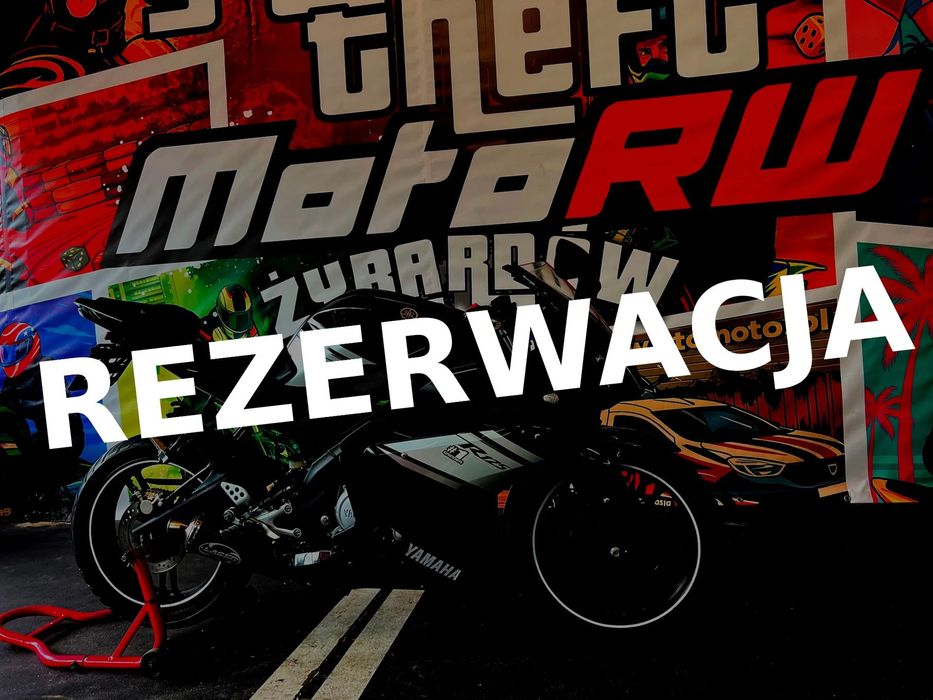 Yamaha YZF R125 Oryginał Wydech FILM Transport MotoRW