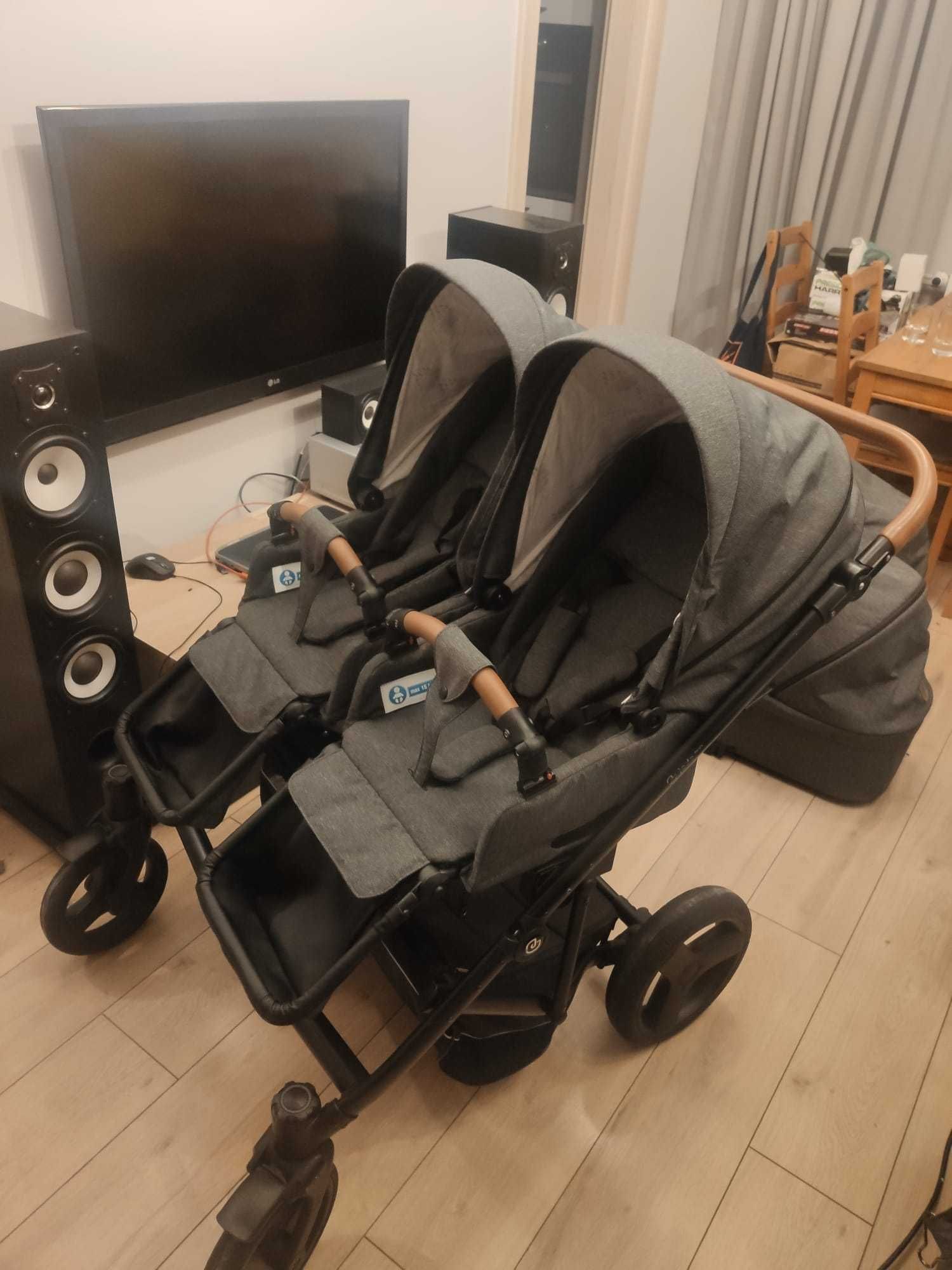 Wóżek Jedo Duo szary 3w1 (nowy ponad 5000)