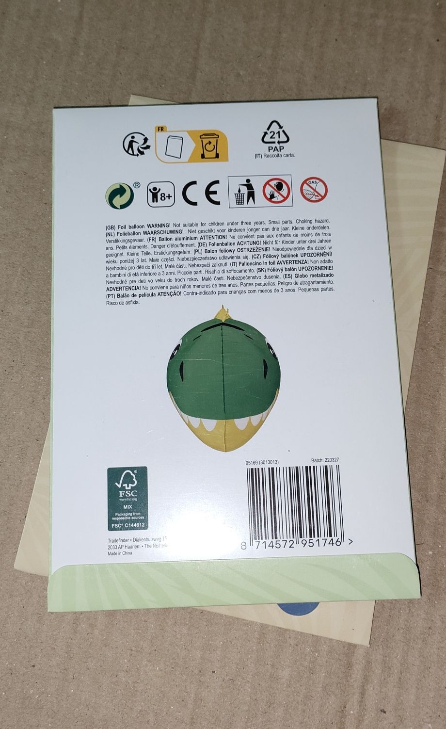 2x balony foliowe 52cm