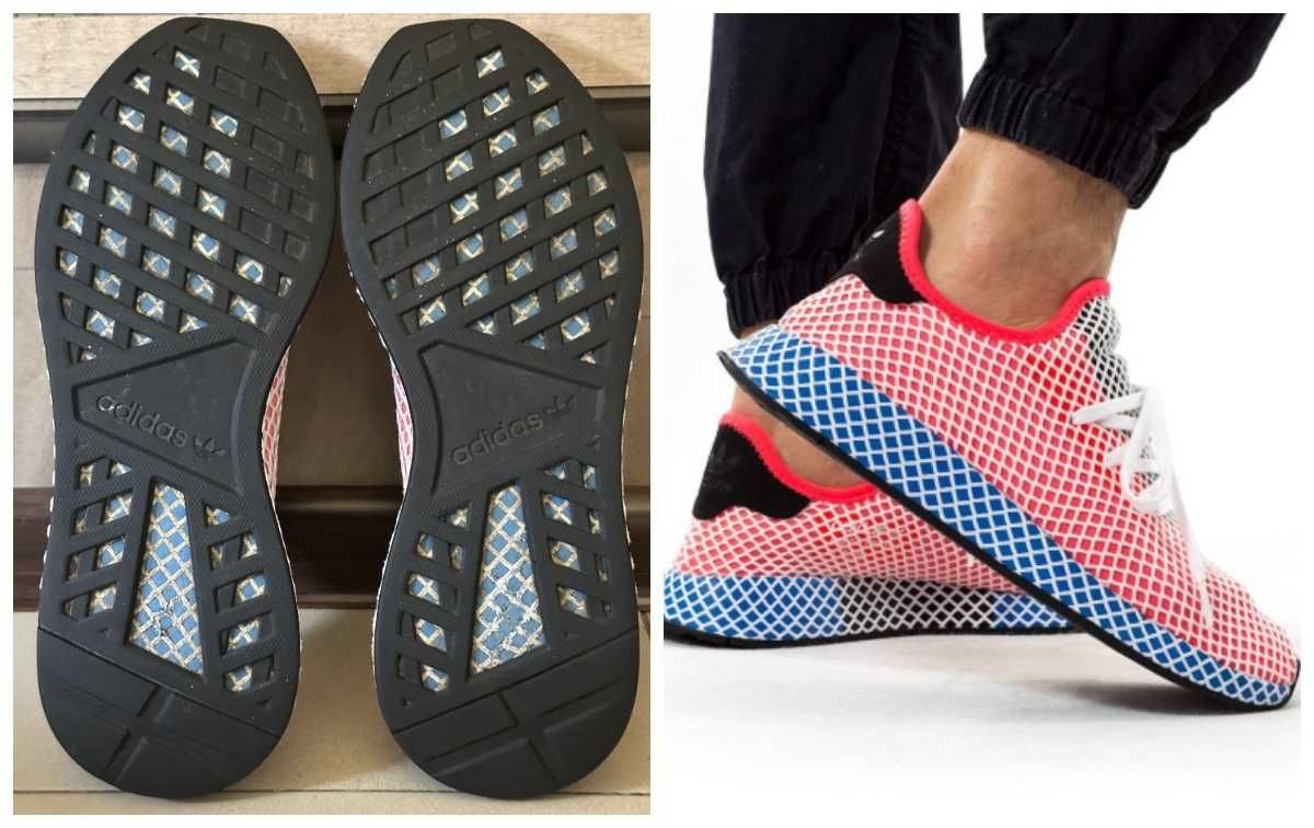 Беговые кроссовки Adidas Deerupt Runner р-р EUR-44/43-28 см.
