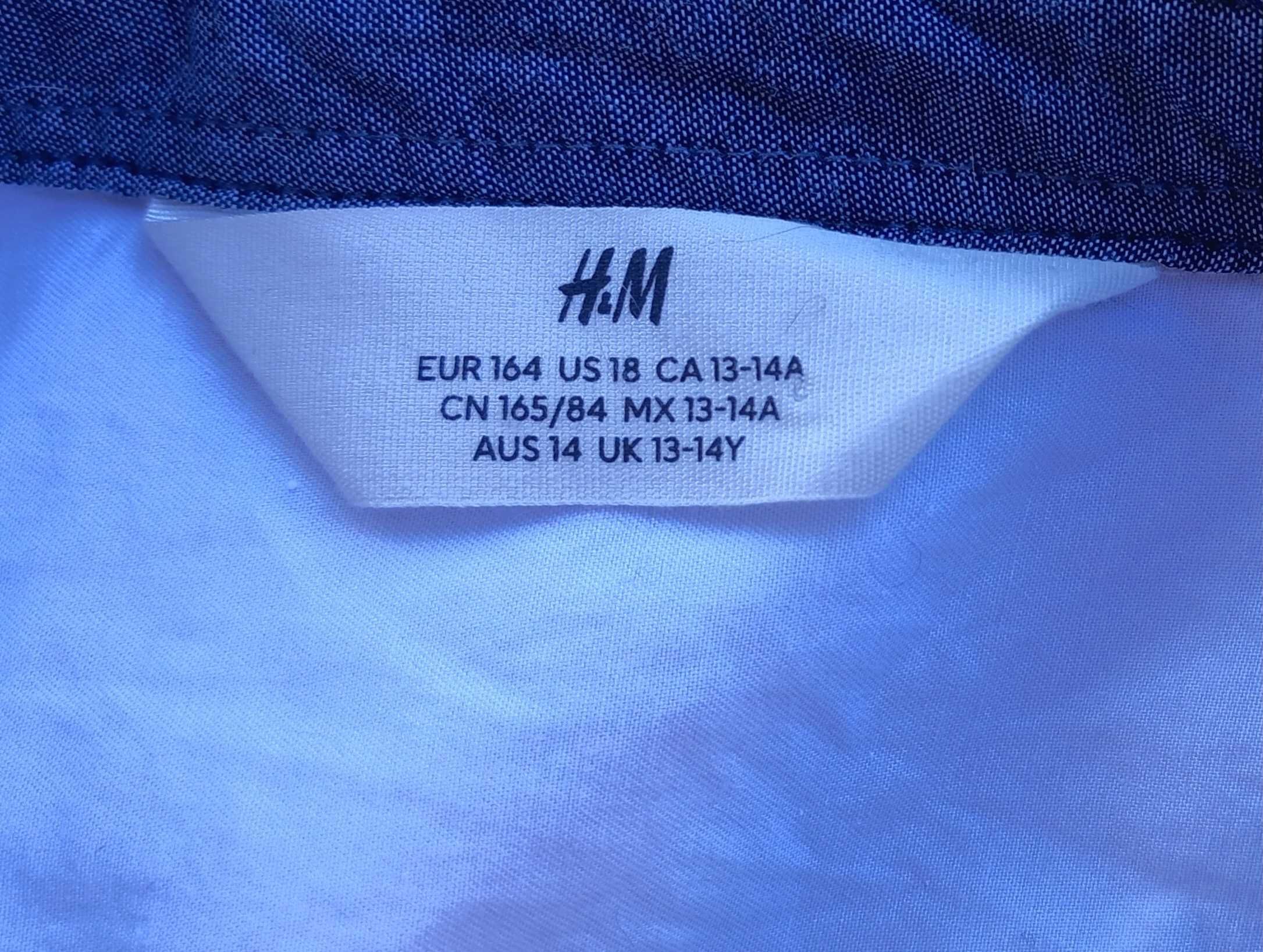 Biała koszula chłopięca H&M