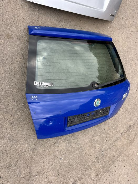 Задня ляда кришка багажника Skoda Fabia 1 Школа Фабія 1 1999–2007