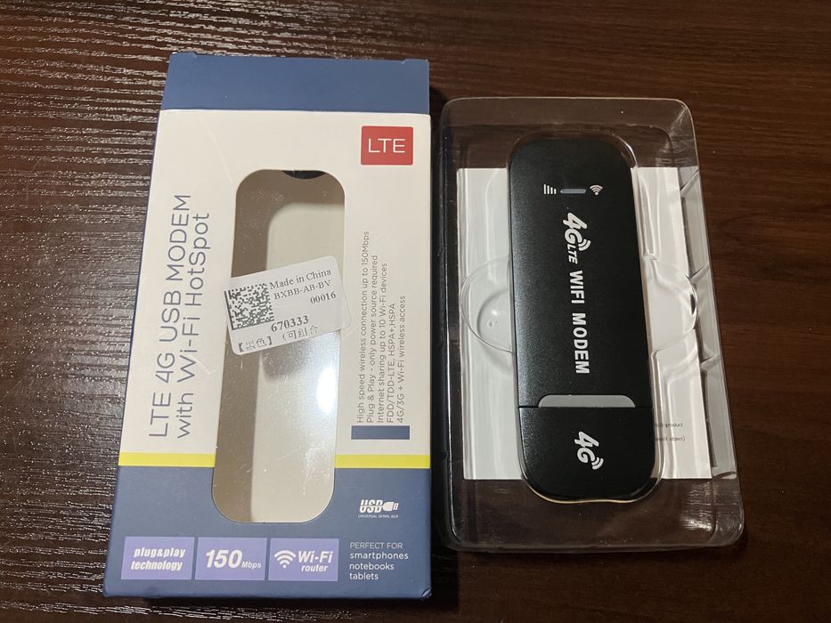 Модем 4G. Wi-Fi. Новый